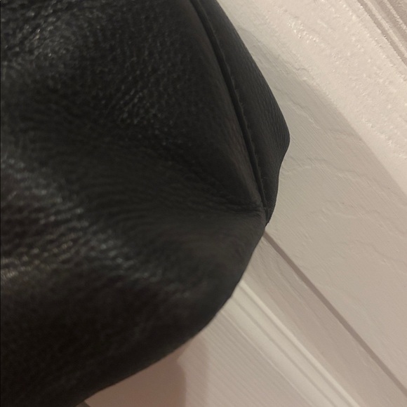 Tory Burch Black Tote with Gold Accents - Picture 7 of 10